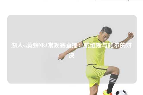 湖人vs黄蜂NBA常规赛直播：戴维斯与鲍尔的对决