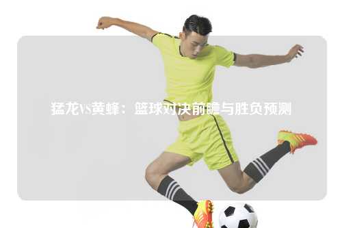 猛龙VS黄蜂：篮球对决前瞻与胜负预测